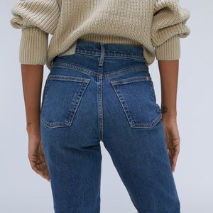 Everlane The Original Cheeky Jean Organic Cotton 25 Crop in Excellent Condition